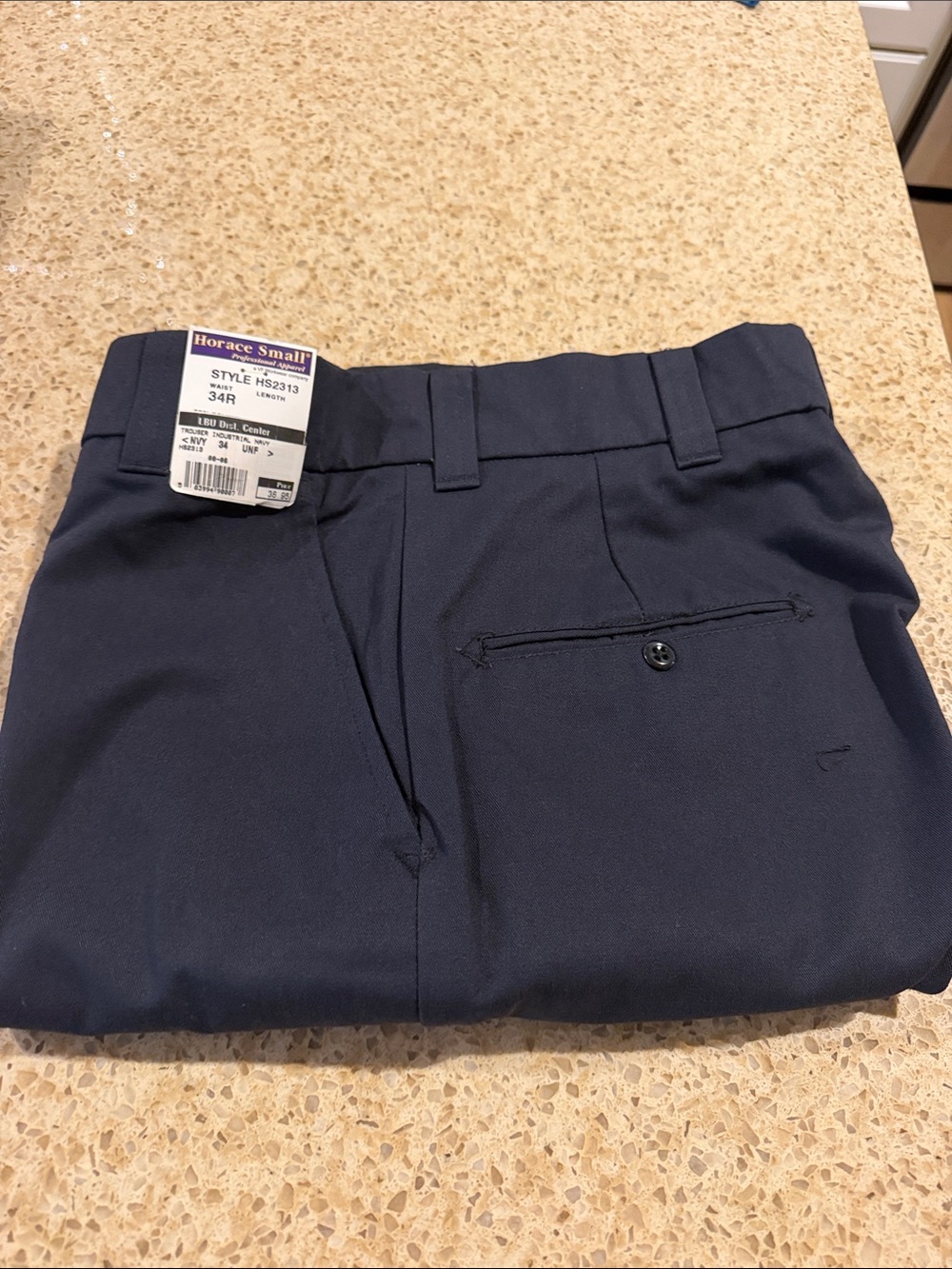 Horace Small Men's Navy Dress Pants